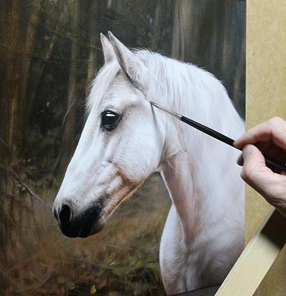 Cheval Pet Portraits par des artistes Melanie et Nicholas (melanie) Cheval Pet Portraits par des artistes Melanie et Nicholas