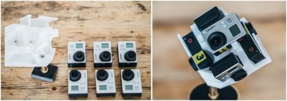 Wie es - s Gebildet 360 Grad Video mit 6 GoPro Kameras und einem 3D-Drucker - SolidSmack