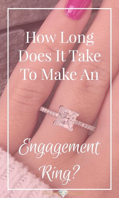 Combien de temps, combien de temps faut-il pour faire une bague de fiançailles - Designers - Diamants
