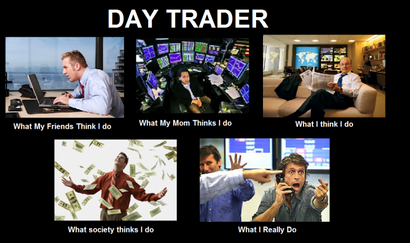 Comment Day Traders professionnels faire de l'argent dans le marché boursier