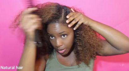 Wie erreichen Heatless Bouncy Curls in 6 einfachen Schritten, schwarze Mädchen mit dem langen Haare