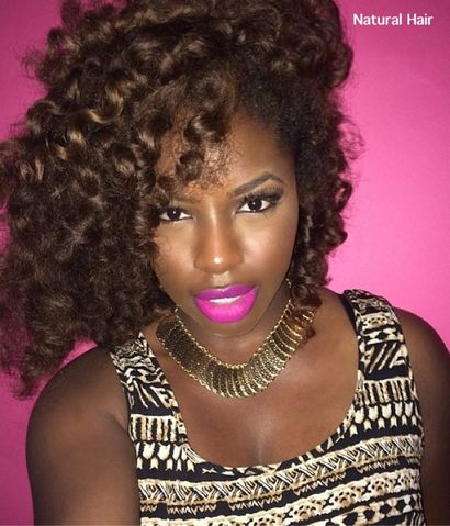 Comment atteindre Heatless Bouncy Curls en 6 étapes faciles, fille noire avec les cheveux longs