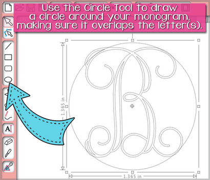 Comment faire pour ajouter un monogramme ou Word à toute forme Dans Silhouette Studio