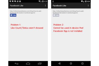 Comment ajouter un bouton natif Facebook Like à votre application Android en utilisant SDK Facebook pour Android v4