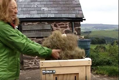 Comment Hay Bale Utiliser Hay main Baler, Homesteading
