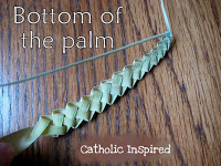 Comment tresser paume le dimanche des Rameaux - Inspired catholique