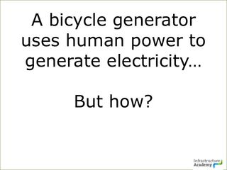 Comment construire un générateur de vélos 9 étapes