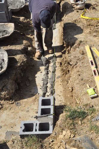 Comment construire une fondation Bloc de béton - Un projet Closer