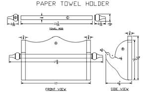 Wie eine Eiche Papierhandtuchhalter bauen - Holzpläne an