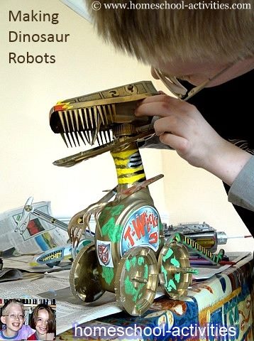 Comment construire un robot artisanat amusant pour les enfants