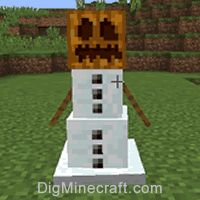 Comment construire un homme de neige dans Minecraft