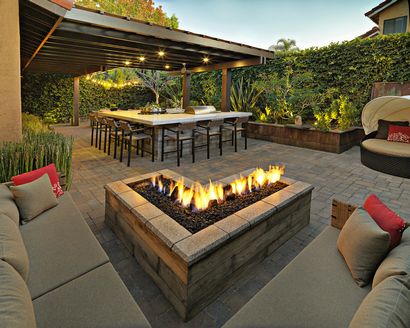 Comment construire un carré Fire Pit avec finisseurs Barbeqa