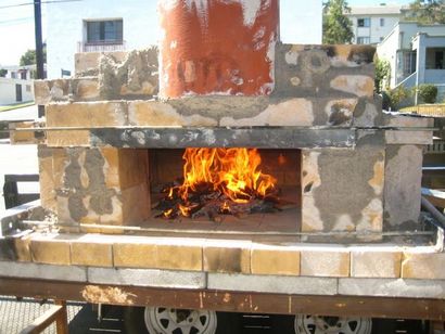 Wie ein temporärer Holzofen Brick Pizza-Ofen baut mit preiswertem, Easy Materialien zu finden, 10 Schritte