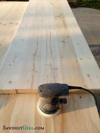 Comment construire un comptoir en bois - Sawdust Girl®
