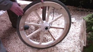 How To Build A Wooden Wagon Wheel - Holz Projekte & amp; Pläne
