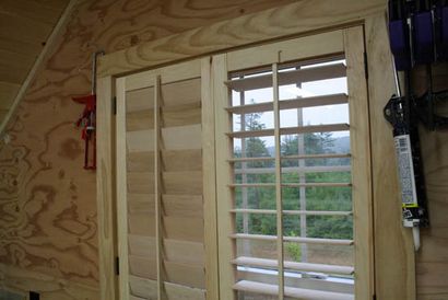 Comment construire Volets en bois sur mesure Plantation