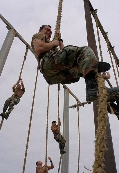Comment grimper à une corde comme un Navy SEAL, The Art of Virilité