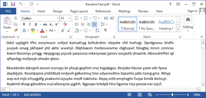 Comment convertir un fichier texte à partir de PDF dans un format éditable Word 2013 document