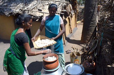 Comment faire cuire Dumbok - (boules de riz indien)