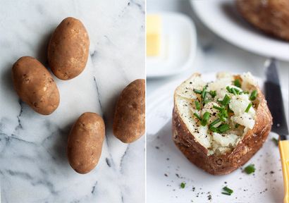 Wie perfekt, gebackene Kartoffeln kochen - Küche Vertrag