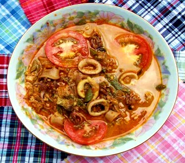 Wie Spicy Tintenfische Curry, Sri Lanka Spicy Tintenfische Curry kochen