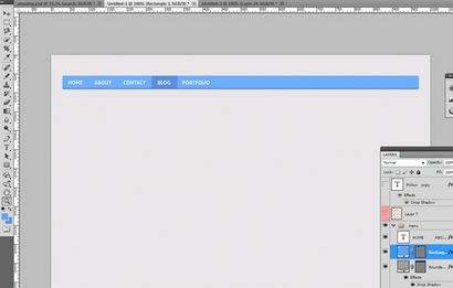 Comment faire pour créer une mise en page du site propre dans Photoshop, la mise en page Web