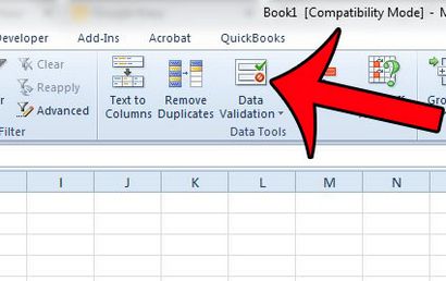 So erstellen Sie eine Dropdown-Liste in Excel 2010 - Lösen Sie Ihr Tech