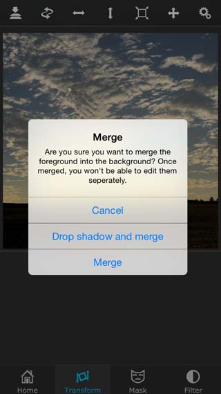 Comment faire pour créer une Fantaisie-Edit Silhouette iPhone photo