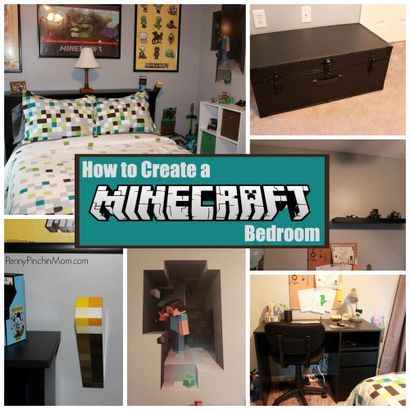 Comment faire pour créer une chambre Minecraft