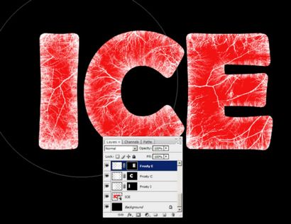 Comment faire pour créer un effet de texte sur glace avec Photoshop