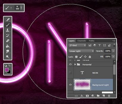 Comment faire pour créer un effet de texte réaliste lumière au néon dans Adobe Photoshop