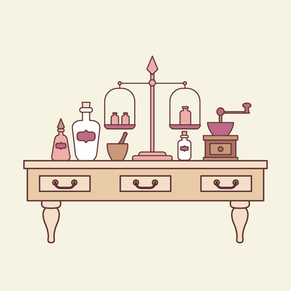 Wie eine Vintage-Apotheke Illustration in Adobe Illustrator erstellen