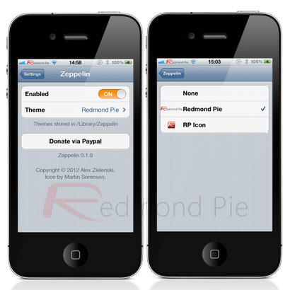 Comment faire pour créer des transporteurs personnalisés Logos à utiliser avec le Zeppelin Tweak Cydia pour iPhone, Redmond Pie