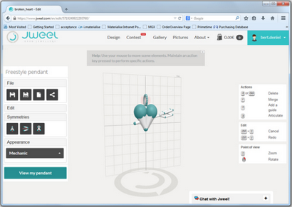 Comment créer pendentifs personnalisés et colliers avec JWEEL, impression 3D Blog, ialise