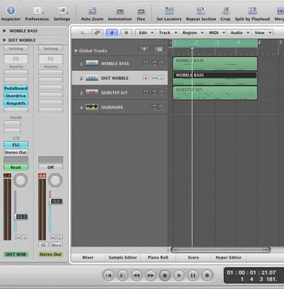 Comment faire pour créer Dubstep lignes de basse de style vacillement dans Logic