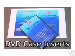 Comment créer DVD couvre insertion de cas
