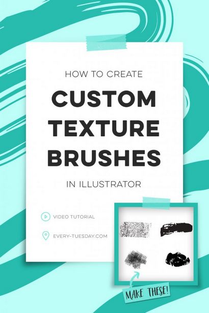 So erstellen Sie Illustrator Texture Brushes