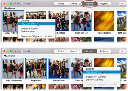 Comment créer des diaporamas instantanés en photos pour Mac et iOS, Macworld