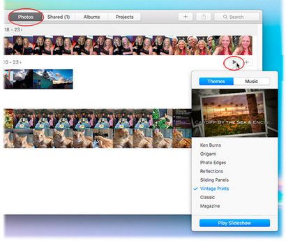 So erstellen Instant Diashows in Fotos für Mac und iOS, Macworld