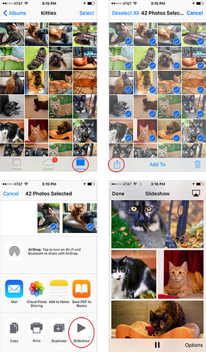 Comment créer des diaporamas instantanés en photos pour Mac et iOS, Macworld