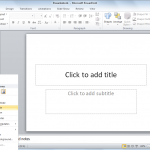 Comment créer des documents diapositives PowerPoint