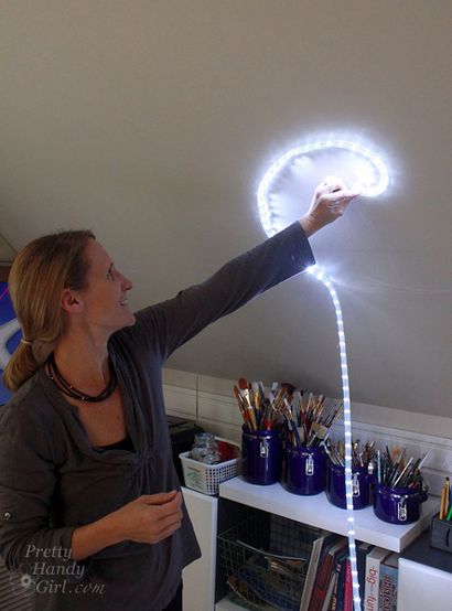 So erstellen Sie Seil-Licht Wort Wall Art