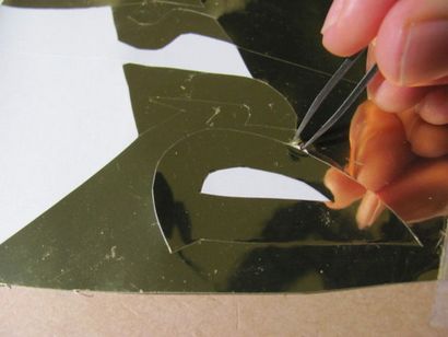 So erstellen Sie Vinyl-Abziehbilder (von Hand) 6 Schritte (mit Bildern)