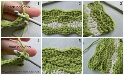 Comment Crochet Lazy Waves - Regardez ce que j'ai fait