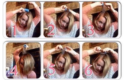 Wie Sie Ihre Haare mit Velcro Rollen kräuseln