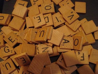 Wie ein Bilderrahmen fertigen mit Scrabble Letters - Scrapbooking