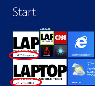 Wie Sie Ihre Website anpassen - s Live Tile für Windows 8