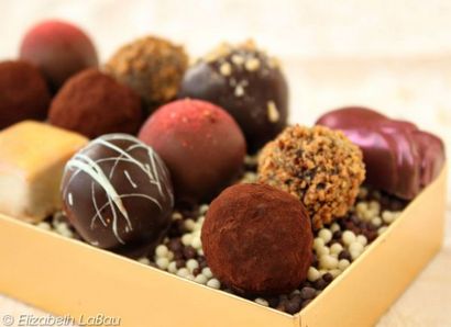 Comment Trempez Truffes au chocolat