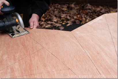 Comment une étoile bricolage en bois géant pour les fêtes de Noël Mantel - Unskinny Boppy