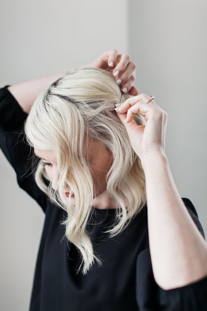 Comment faire une tresse latérale sur cheveux courts - Pauvre petite It Girl